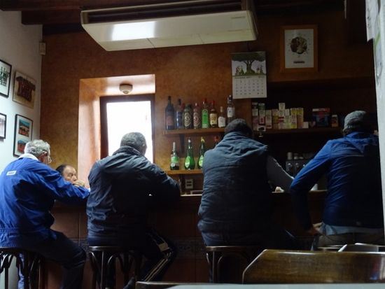 Früh´s halb 9 auf Malle in der Bar