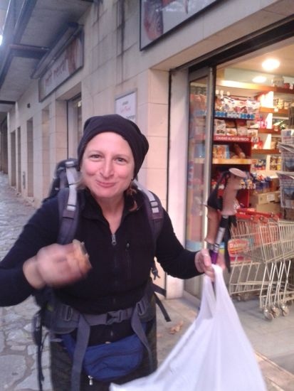Stärkung in Soller.. ein traumhaftes noch warmes Croissant