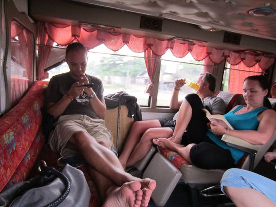 Busfahrt nach Koh Chang