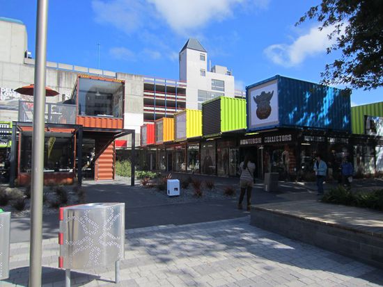 Innenstadt mal anders! Not macht erfinderisch..