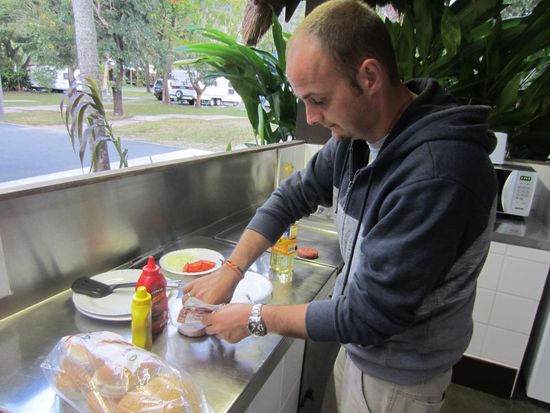 BBQ, es gibt Burger! 