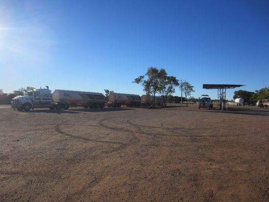 Tankstelle im Outback