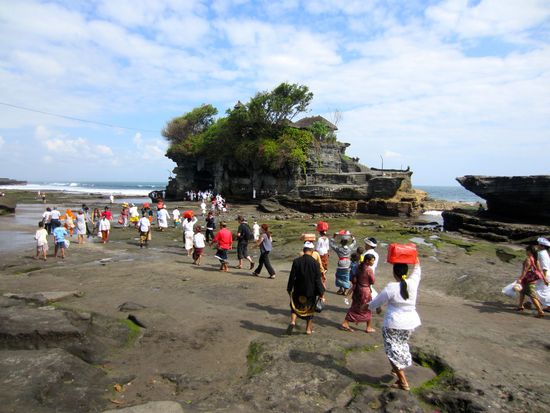 Der Meerestempel Tanah Lot
