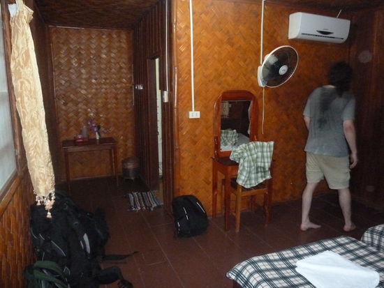 unser Bungalow von innen