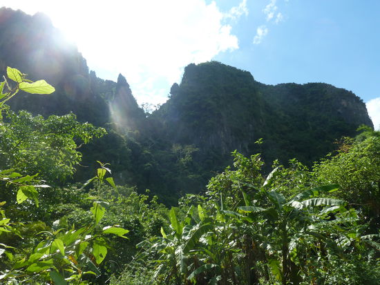 die Landschaft um die Höhlen herum, einfach phantastisch!