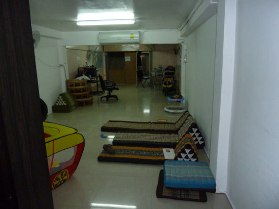 die "Empfangshalle" bei Scott & Bee