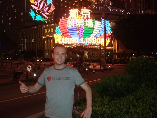 das alte Casino Lisboa und ein erfolgreicher Pokerspieler