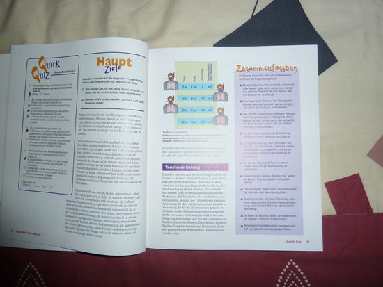 auch nach der Schule hört das Lernen nie auf 