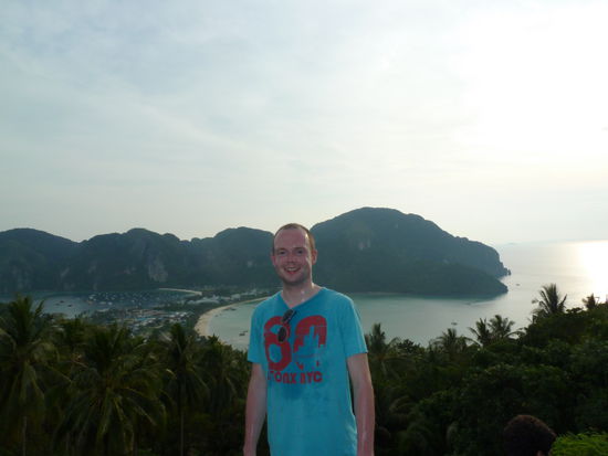 wie man sieht, hab ich dabei einfach nur brutal geschwitzt 