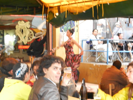 Tango in La Boca (Buenos Aires)
