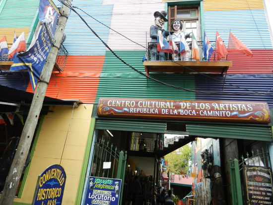 La Boca - der wohl aermste aber typischste Stadtteil BA