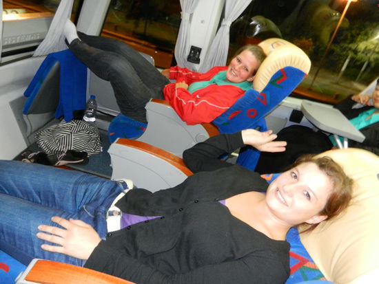 DELUXE Nachtbus nach Cordoba mit Panoramablick und leckerem Essen mit BETEL - Tours - nur zu empfehlen!!