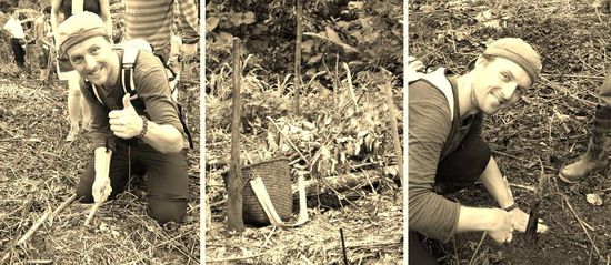 ein Mann sollte: einen Yuccabaum pflanzen und einen Bananenbaum sowieso 