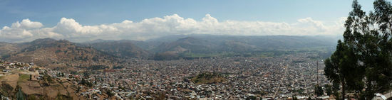 ...Blick über Cajamarca