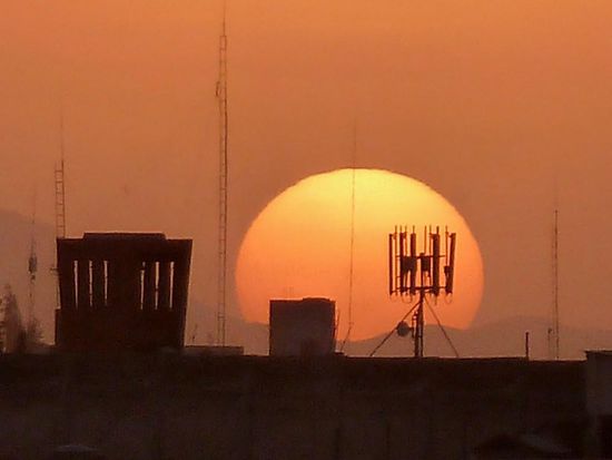 ....Sonnenuntergang....