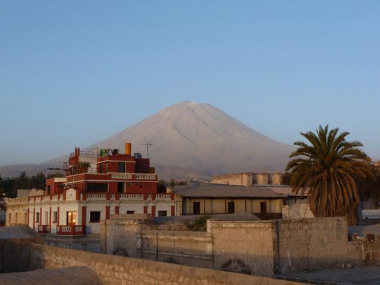 Vocano Misti ,....am Rande der Stadt