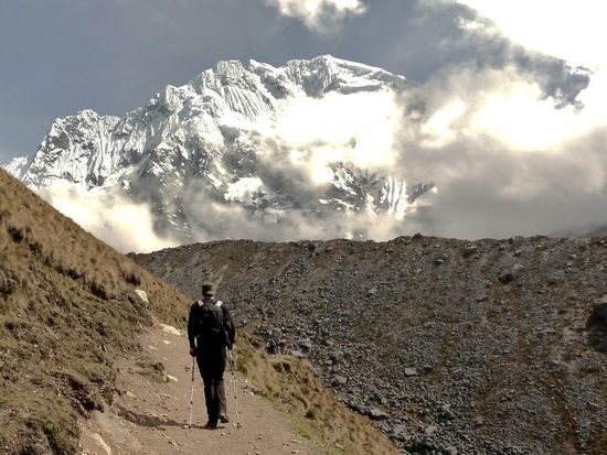 ....die letzten Meter zur Passhöhe auf 4628 m