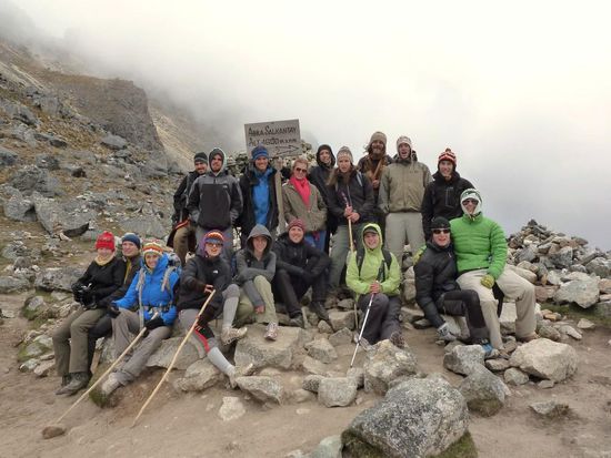 ....auf der Passhöhe (4628 m)....