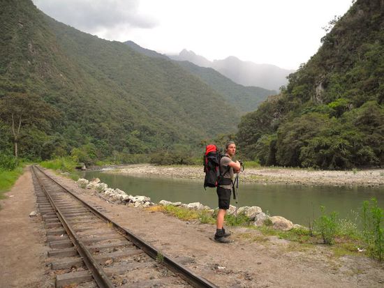 ....die letzten Kilometer nach Aquas Caliente....Tag 4