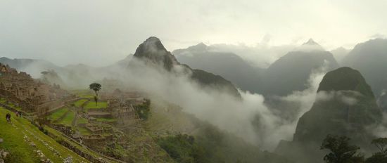 Tag 5: Machu Picchu im Morgengrauen,.....inklusive starker Regen