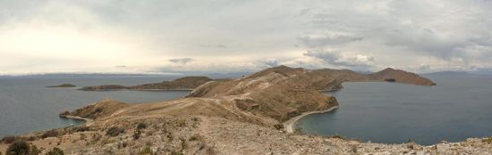 ...im Norden,...der Blick zurück auf die Isla del Sol
