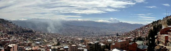 La Paz - Regierungssitz aber nicht Hauptstadt von Bolivien