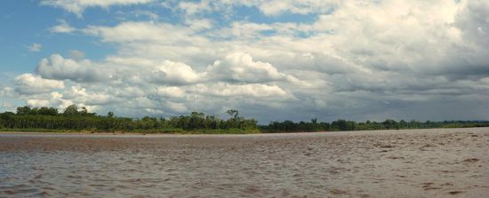 ... in Richtung Jungle-Lodge am Rio Beni...