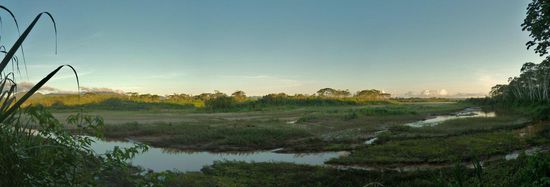 ...Abenddämmerung am Fluss
