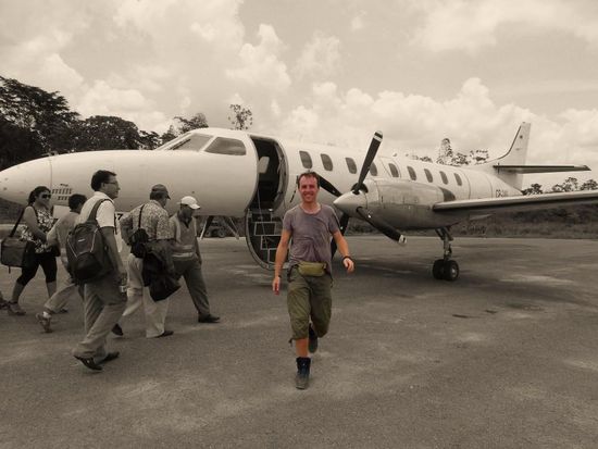 Leaving on a jet plane, don't know when I'll be back again