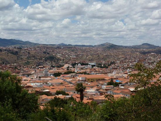 Sucre - die Hauptstadt von Bolivien