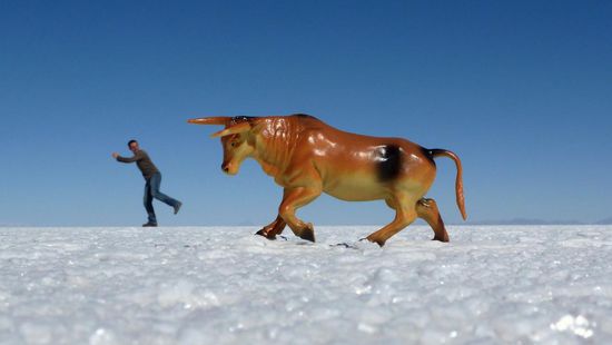 Bullenrennen in Pamplona