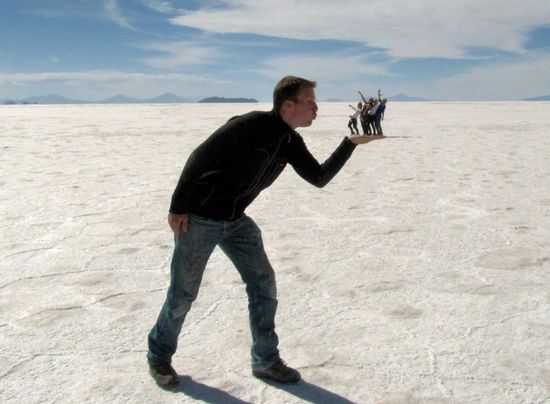 ... "wie fortgeblasen"...