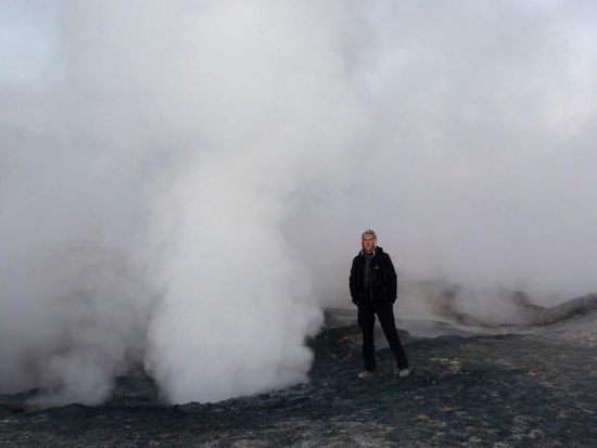 ...da dampfts ganz schön