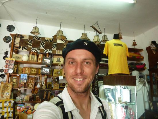 viva la revolucion! ,.....mit Barett schau ich richtig bescheuert aus 