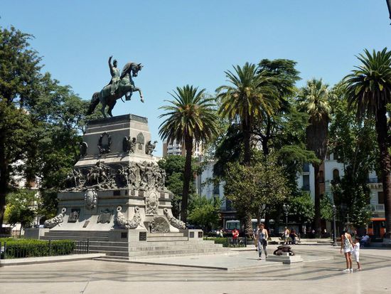 Mendoza Plaza de San Martin