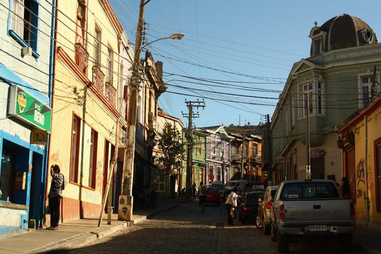 ...die Straße zum Hostel