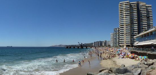Strand on Vina del Mar