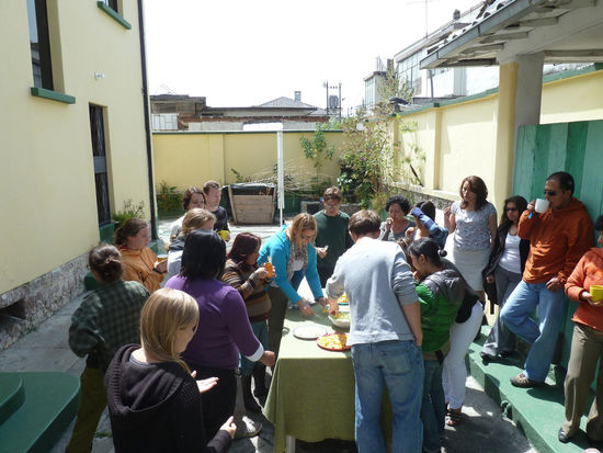 Geburtstagsfeier in der Schule