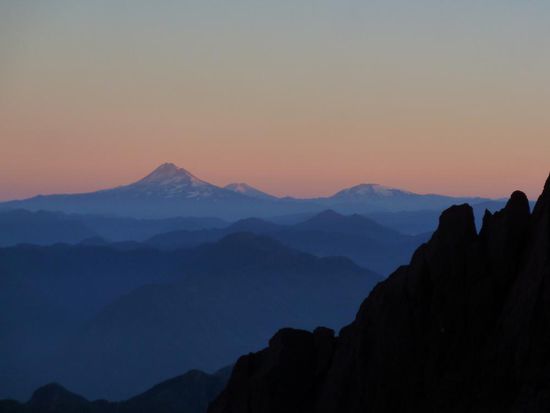Farbenspiel bei Sonnenaufgang