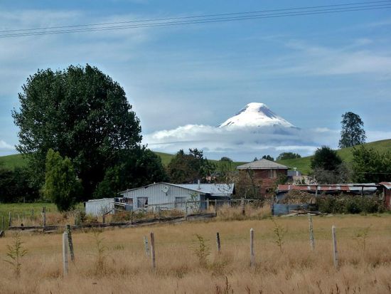 Puerto Octay - Blick auf den Vulkan Osorno