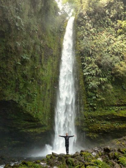 Wasserfall am Fuße des Vulkan Osorno