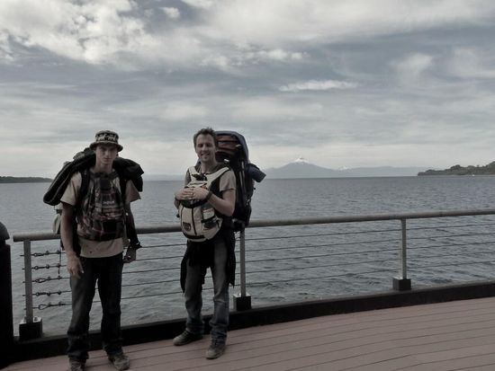 Jerome und ich in Frutillar