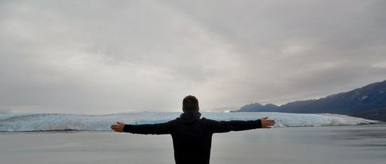 "Wie groß ist der Gletscher?".............. "SOOOOOO groß!" 