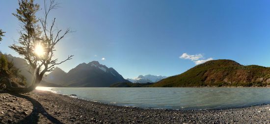 Sonnenuntergang am Lago Dickens