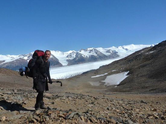...Gletscher Grey,....wohin das Auge reicht.....28 km x 6 km,... meterdickes Eis 