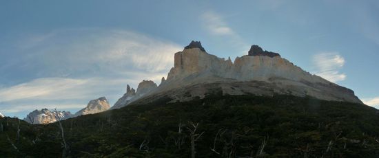 Campamento Italiano im Schatten der Berge