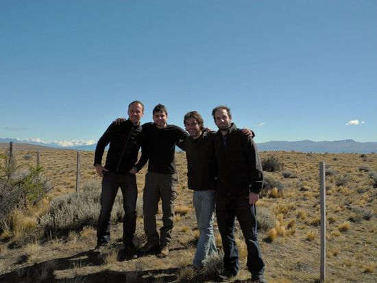 Austria - Israel Connection (ich, Gilad, Ran, Tom)