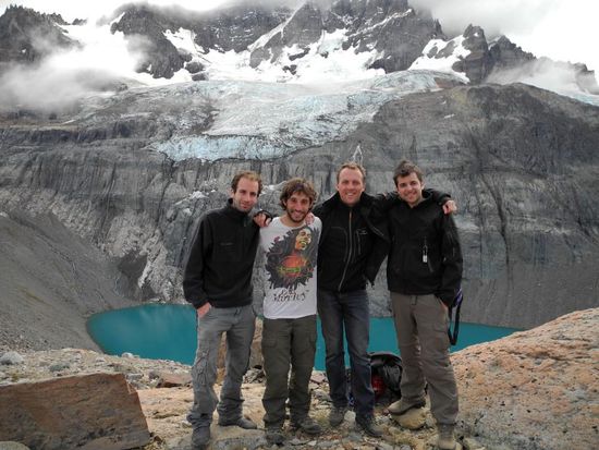 Tom, Ran, ich und Gilad