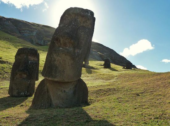 ...die berühmtesten Moais..... in Filmen, Comics, etc. ....wenn Moais auftauchen sind es die beiden....