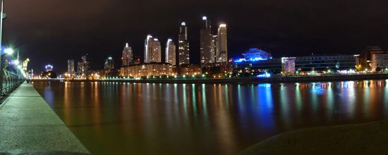 Buenos Aires at night
